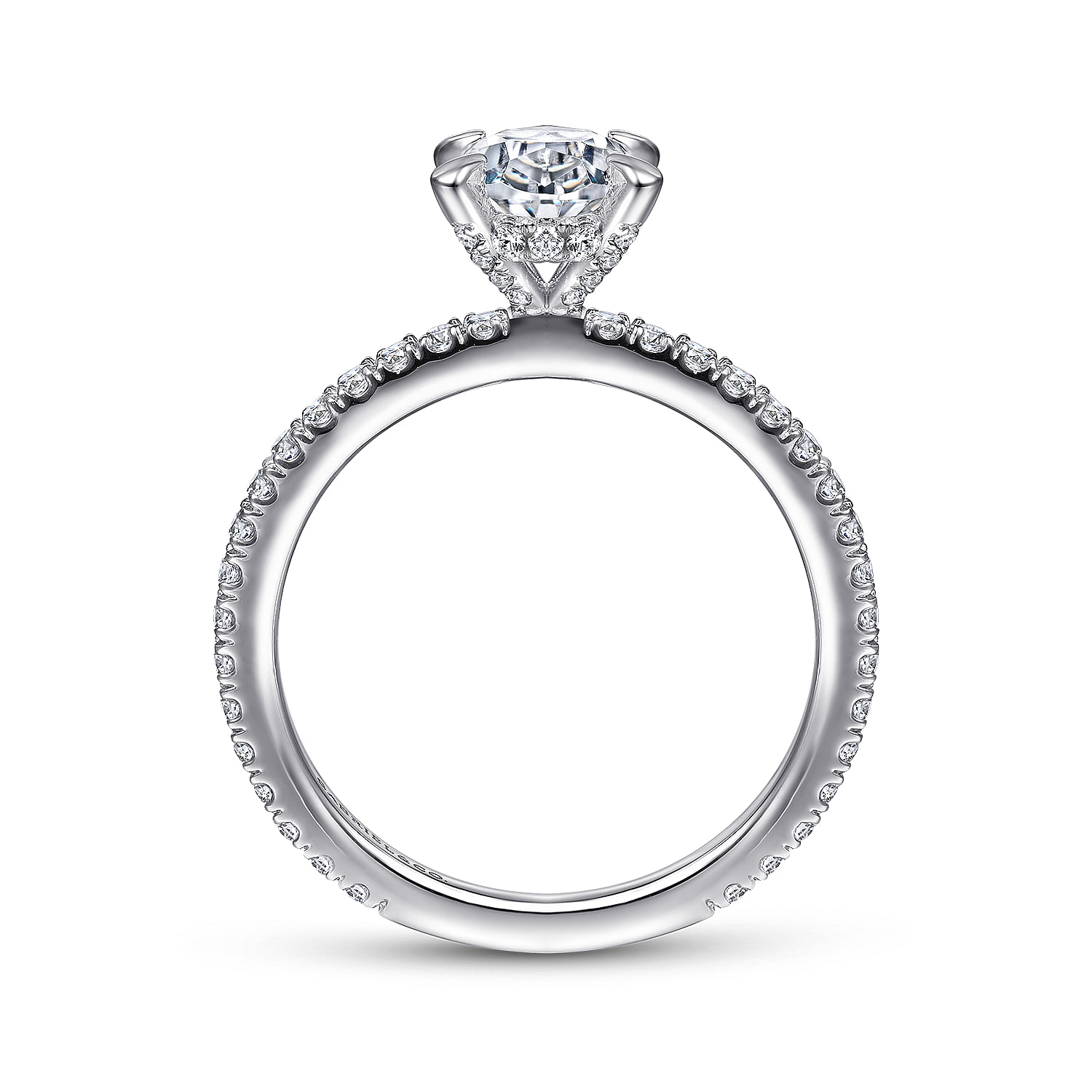 Oval Engagement Rings | Gabriel & Co