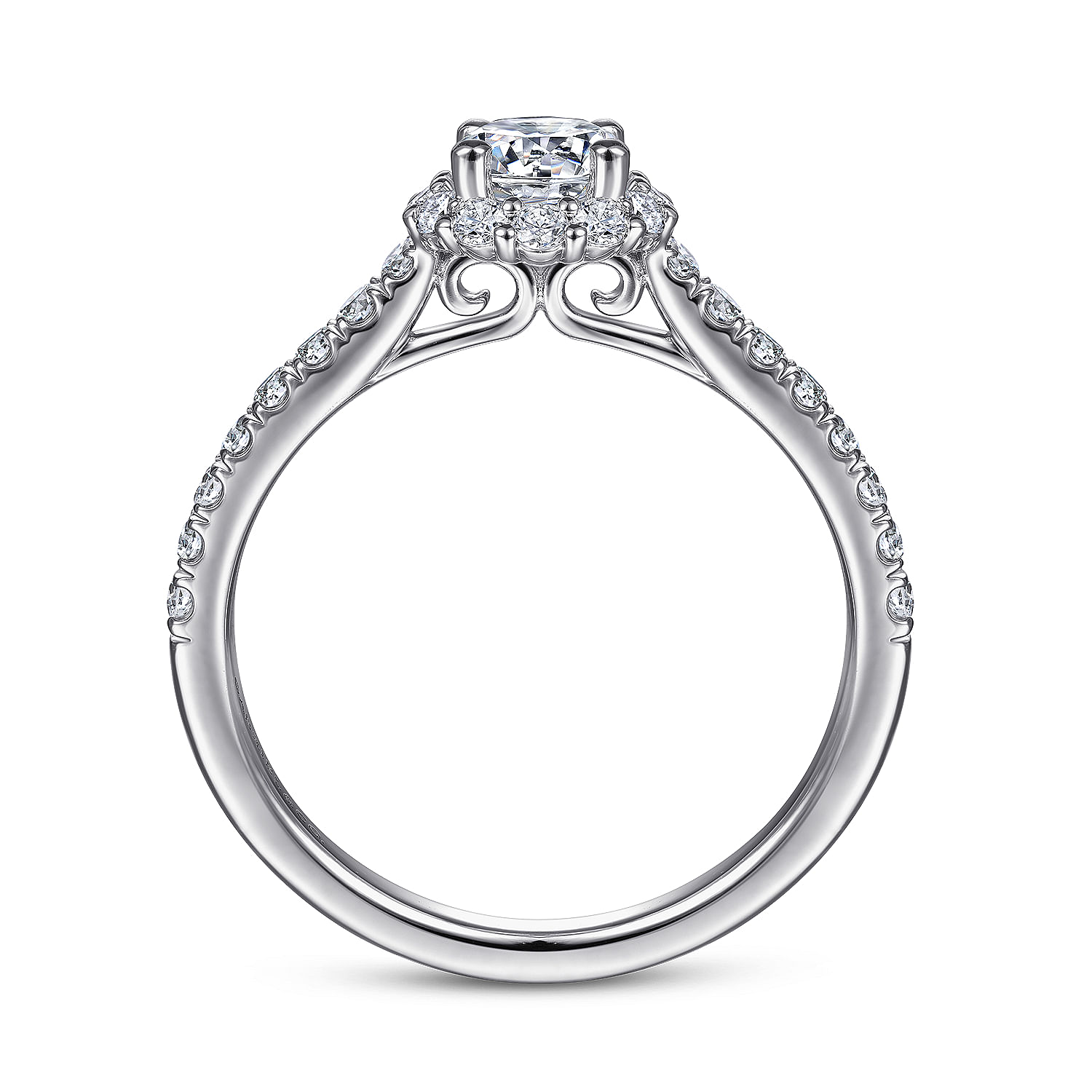 Halo Engagement Rings | Gabriel & Co.