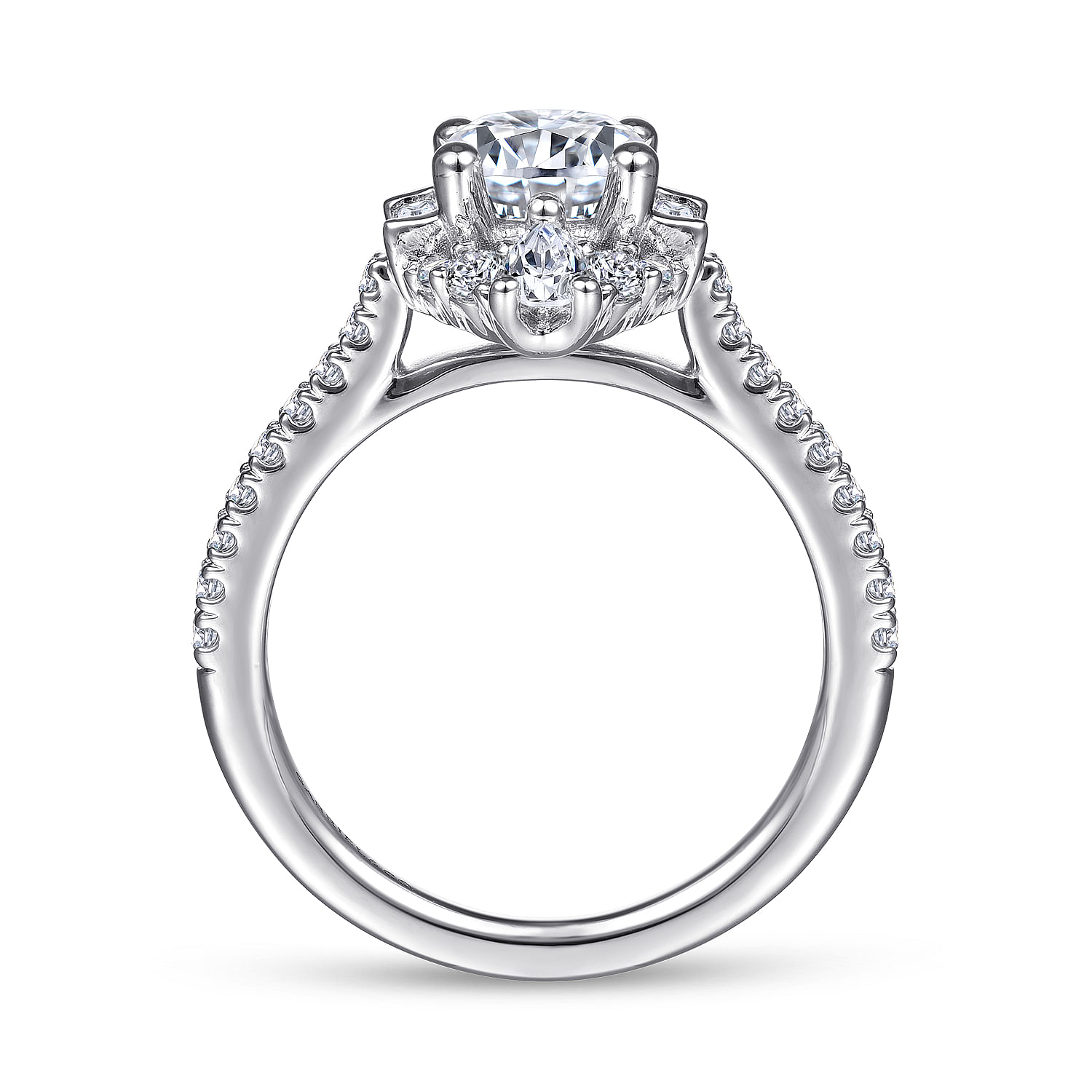 Round Engagement Rings - Gabriel & Co.