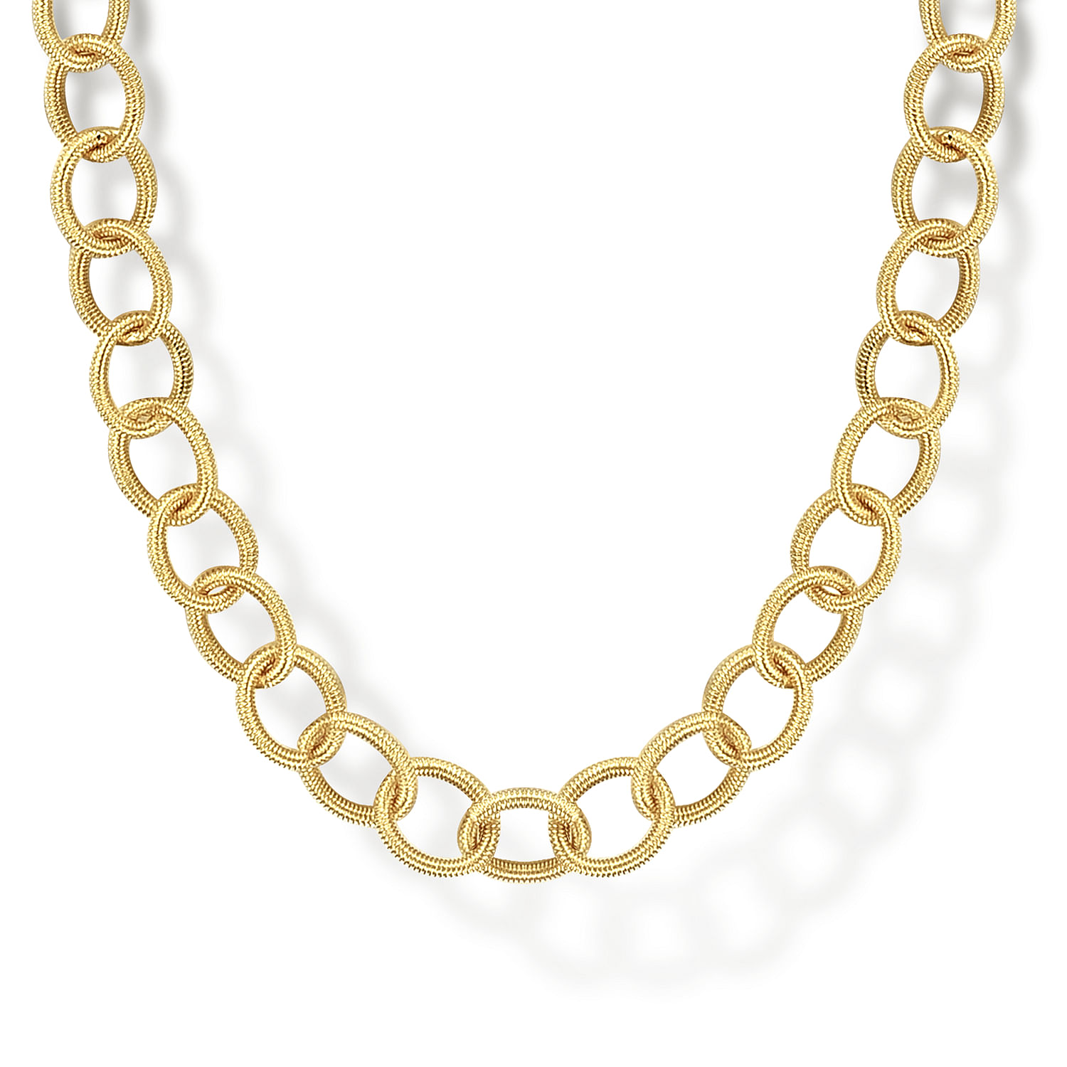 32 inch 14K Yellow Gold Chain Necklace