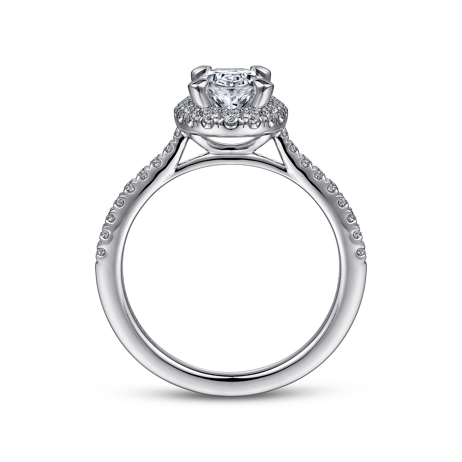 Gorgeous Oval Cut Engagement Rings Online | Gabriel & Co.