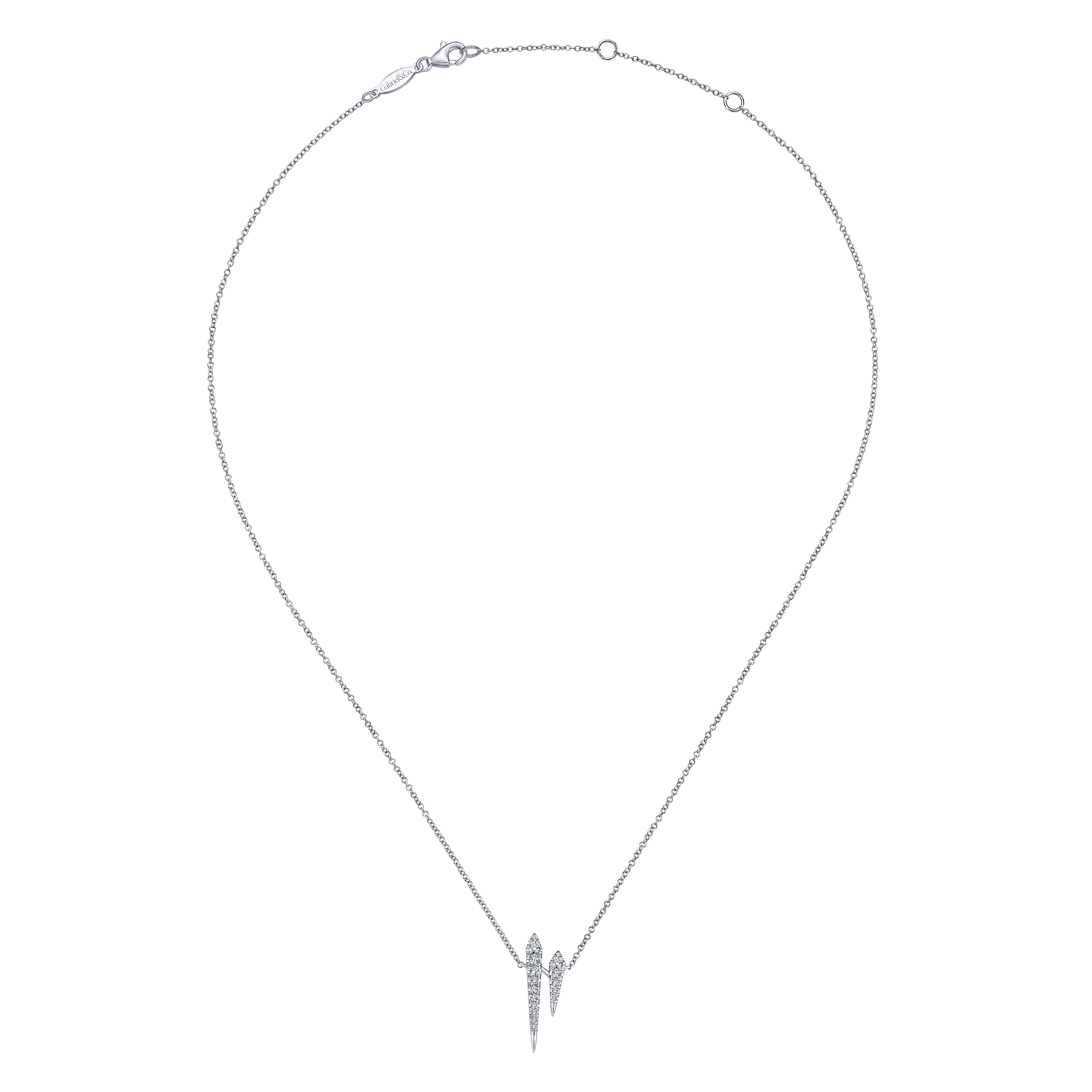 14K White Gold  Necklace