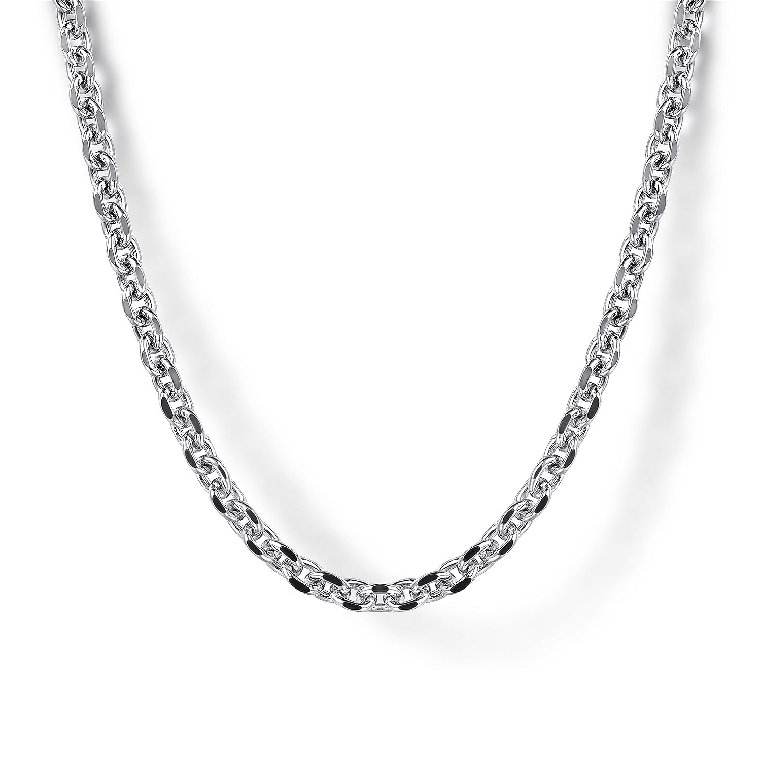 20 Inch 925 Sterling Silver Men's Link Chain Necklace | Shop 925