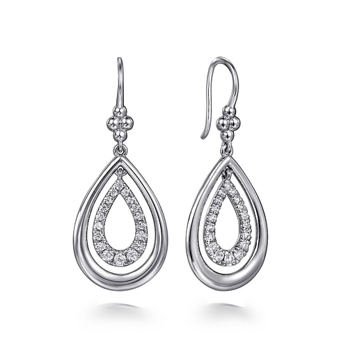 925 Sterling Silver Bujukan Teardrop Fish Wire Earrings, Shop 925 Silver  Bujukan Earrings