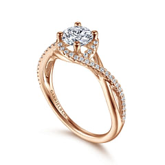 Rose Gold Engagement Rings | Gabriel & Co.
