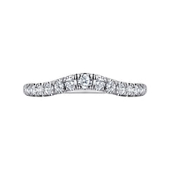 Curved Wedding Bands | Curved Wedding Rings | Gabriel & Co.