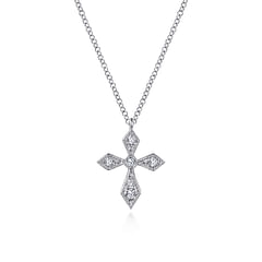 Cross Necklaces | Diamond Cross Necklaces | Gabriel & Co.