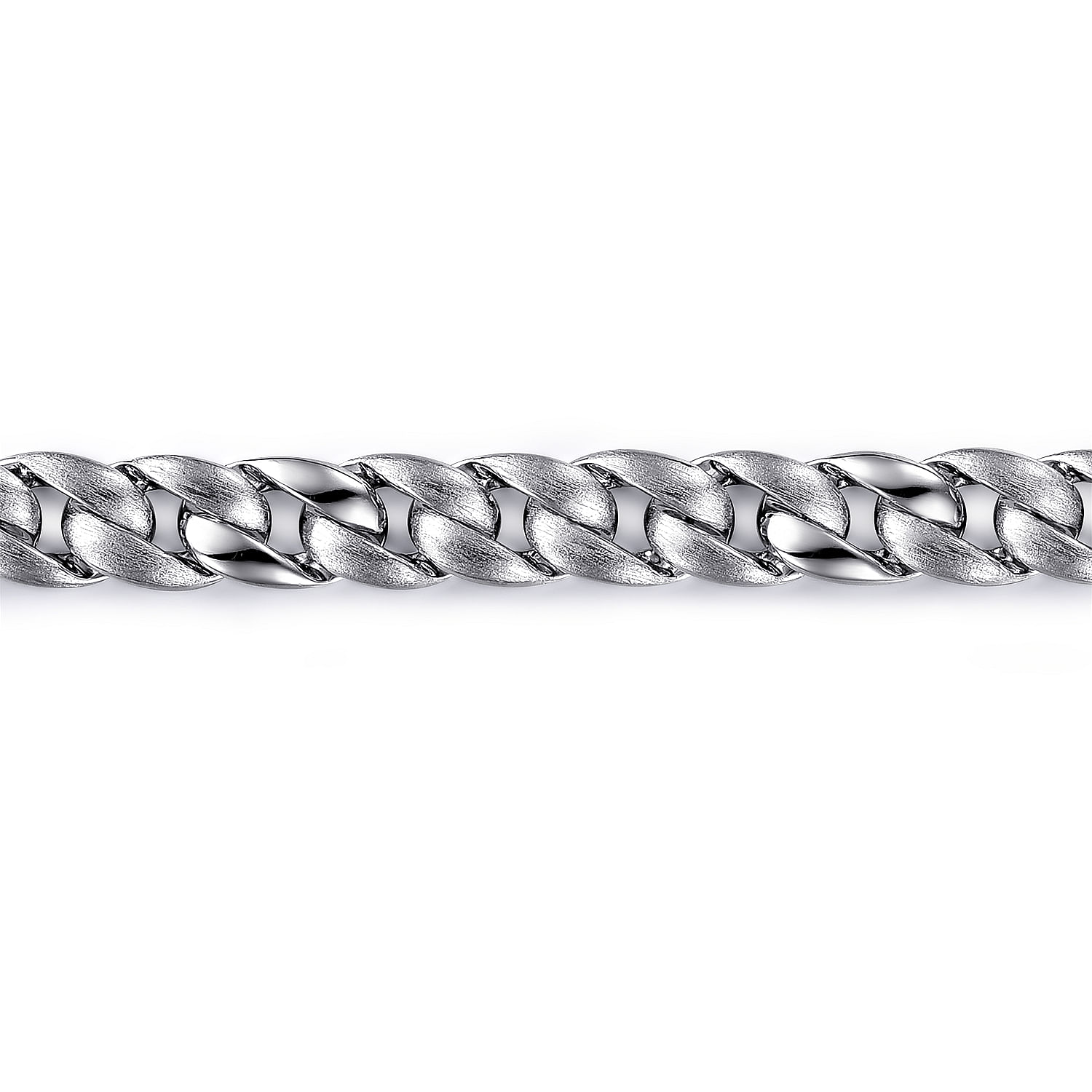 925 Sterling Silver Cuban Link Chain Bracelet